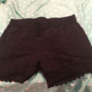 Faded Glory Black Shorts